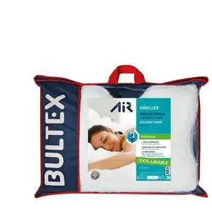 BULTEX Oreiller Rectangulaire 40x55cm ERGO WASH pas cher