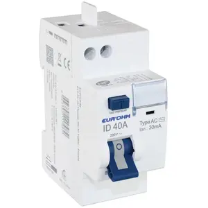 Comparateur de prix : Interrupteur Différentiel automatique 2P 40A / 30mA / type AC Eur'Ohm ...