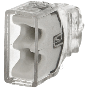 100 bornes Eur'Ohm FastLock pour fil rigide 2 entrées 70052