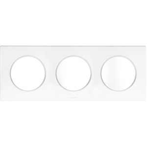 Comparateur de prix : Plaque - EUR'OHM - Square - Blanc - 3 postes - Plastique