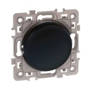 Eur Ohm - eurohm square interrupteur va et vient anthracite - 60301 pas cher