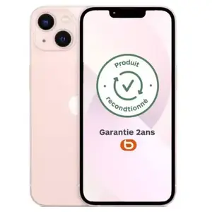 Smartphone APPLE iPhone 13 Rose 128Go pas cher