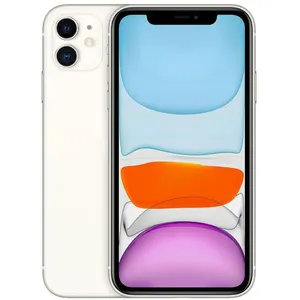 Apple iPhone 11 6,1 128 Go Blanc avec BATTERIE NEUVE pas cher