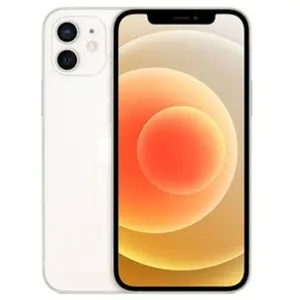 Apple iPhone 12 6,1 128 Go Blanc avec BATTERIE NEUVE pas cher