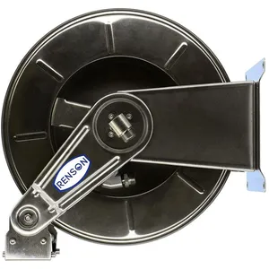 Enrouleur inox eau chaude hp equipe flexible 20M en 3/8'' Renson pas cher
