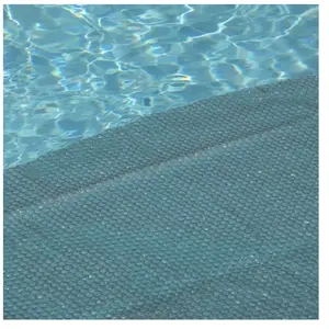 EDENEA Couverture Solaire Piscine Gris Silver - Rectangle - 220x450 cm... pas cher