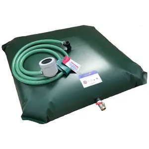 Edenea Citerne Souple Récupération Rétention Eau De Pluie 500 Litres -... pas cher