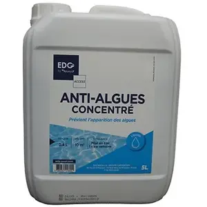 Comparateur de prix : Anti Algues Piscine - EDG ACCESS - Bidon 5 litres - Action Préventice Anti Eau Verte et Eau Trouble
