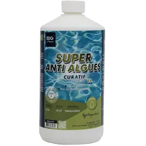 PROVENCE OUTILLAGE Super anti-algues - Curatif - Bidon de 1L - Edg By Aqualux pas cher