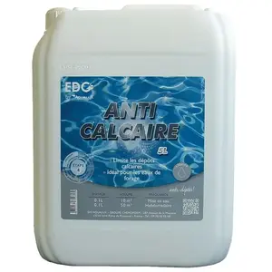 Anti-calcaire - Liquide - Bidon de 5L - Edg By Aqualux pas cher