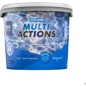 EDG Aqualux - Chlore Multi Actions Piscine - Multi Fonctions Action LongueVendu parcdiscount