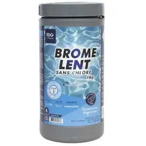 Brome permanent pastilles 20 g Edg By Aqualux pot de 1kg pas cher