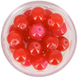 Tout à Loisirs Boîte de perles Jardin - Rouge - Ø 9 mm pas cher