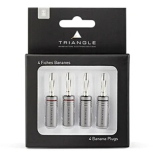 Fiche banane TRIANGLE Bananes - Lot de 4