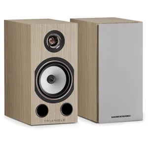 Enceinte bibliothèque TRIANGLE COMETE Sycomore 40e anniv X2 pas cher