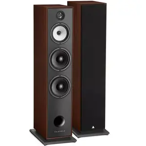 Enceinte colonne Triangle BR10 Noyer vendue à l'unité pas cher