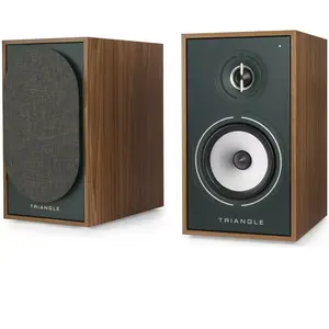 TRIANGLE Enceinte connectée Hi-Fi Borea BR02 Connect Vert vendues par paire pas cher