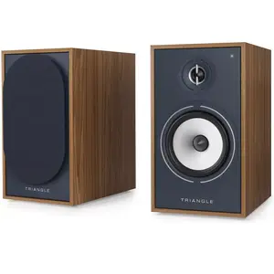 Triangle Enceinte connectée Hi-Fi Borea BR03 Connect Chêne Bleu vendues par paire pas cher