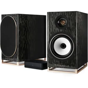 Enceintes connectées Hi-Fi Triangle Capella Etoile Noire pas cher