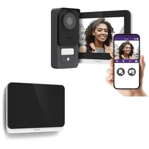 Visiophone Philips WelcomeEye Connect 3 + moniteur supplémentaire Conn...