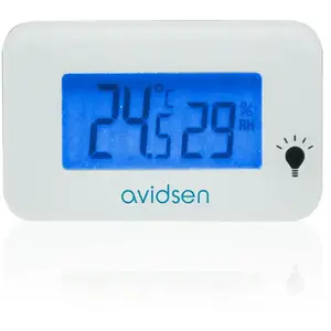 Mini détecteur de température et d'humidité - avidsen pas cher