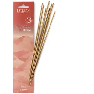 Comparateur de prix : Esteban - Encens Indiens 20 Batônnets Terre D'Ocre Karité