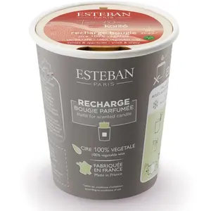 Esteban Recharge pour bougie 180g terre d ocre karité pas cher