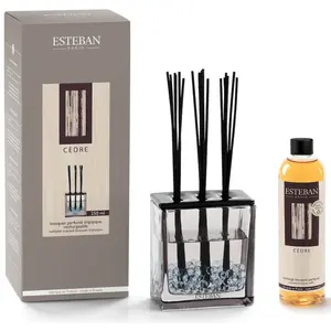 Bouquet parfumé triptyque rechargeable Cèdre 250ml - Esteban