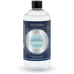 RICARICA PER BOUQUET ELESSENS SANDALO E FIORE DI COCCO 500ML ESTEBAN pas cher