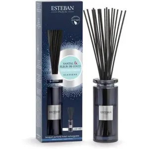 Comparateur de prix : Bouquet initial santal et fleur coco 100 ml - Esteban - Bleu - Verre