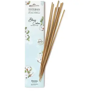 ESTEBAN Encens parfumé - Blanc Coton 500ml