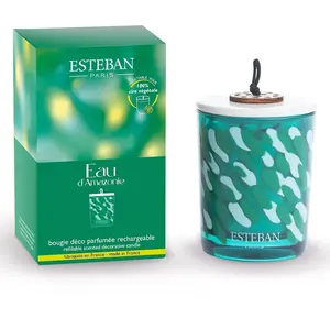 Esteban Bougie déco parfumée eau d'amazonie pas cher