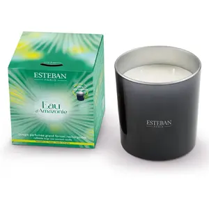 Esteban Bougie parfumée 450g eau d'amazonie pas cher