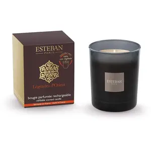 Esteban Paris Parfums Bougie classique parfumée rechargeable pas cher
