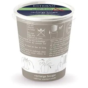 Esteban Recharge bougie thé blanc & ylang-ylang pas cher