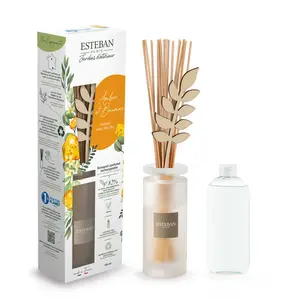 Esteban Bouquet parfumé rechargeable - Ambre et Baumes 100ml