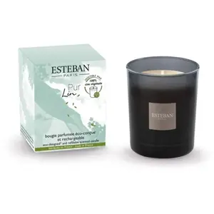 Esteban - Pur Lin Bougies 180 g unisex pas cher