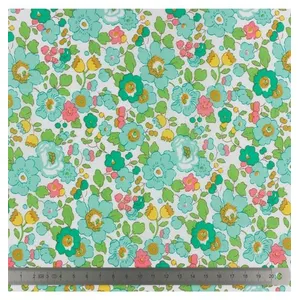 GENERIQUE Tissu coton Liberty ® BETSY vendu au mètre(...) - Vert