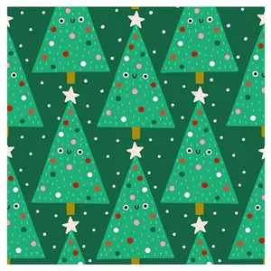 GENERIQUE Tissu coton Dashwood sapins de Noël vendu au mètre(...) - Noel 2211 pas cher