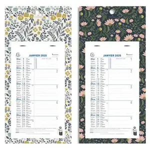Comparateur de prix : Calendrier mensuel 2023 Mini Labo 16 x 33 cm Modèle aléatoire