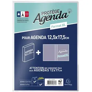 Protège-agenda EXACOMPTA pour agenda taille XL 12,5x17,5 pas cher
