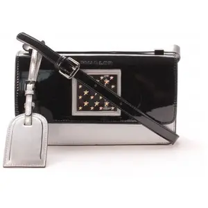 Sac Bandouliere Thierry Mugler  Sac Bandoulière Lys 4 Noir/Argent pas cher