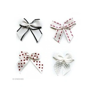 Noeud Recreatys Blanc - Assortiment de 10 pièces pas cher