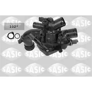 SASIC Thermostat d'eau pour PEUGEOT: 207, Partner, 208, 5008, 3008, 508, 308, 2008 & CITROËN: DS3, Berlingo, C4 Picasso, C4, C3, DS4 (Ref: 3300015)