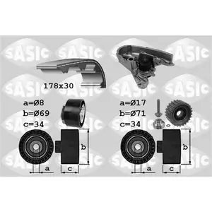 Sasic 3906030 Kit Dist. Pompe A Eau pas cher