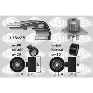 Sasic 3900032 Kit Dist. Pompe A Eau pas cher