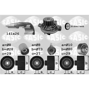 Sasic 3906059 Kit Dist. Pompe A Eau pas cher