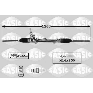 Comparateur de prix : SASIC Crémaillère de direction pour CITROËN: C4 (Ref: 7170041)