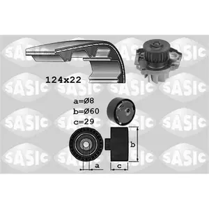 Sasic 3906037 Kit Dist. Pompe A Eau pas cher