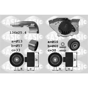 Sasic 390004Kit Dist. Pompe A Eau pas cher